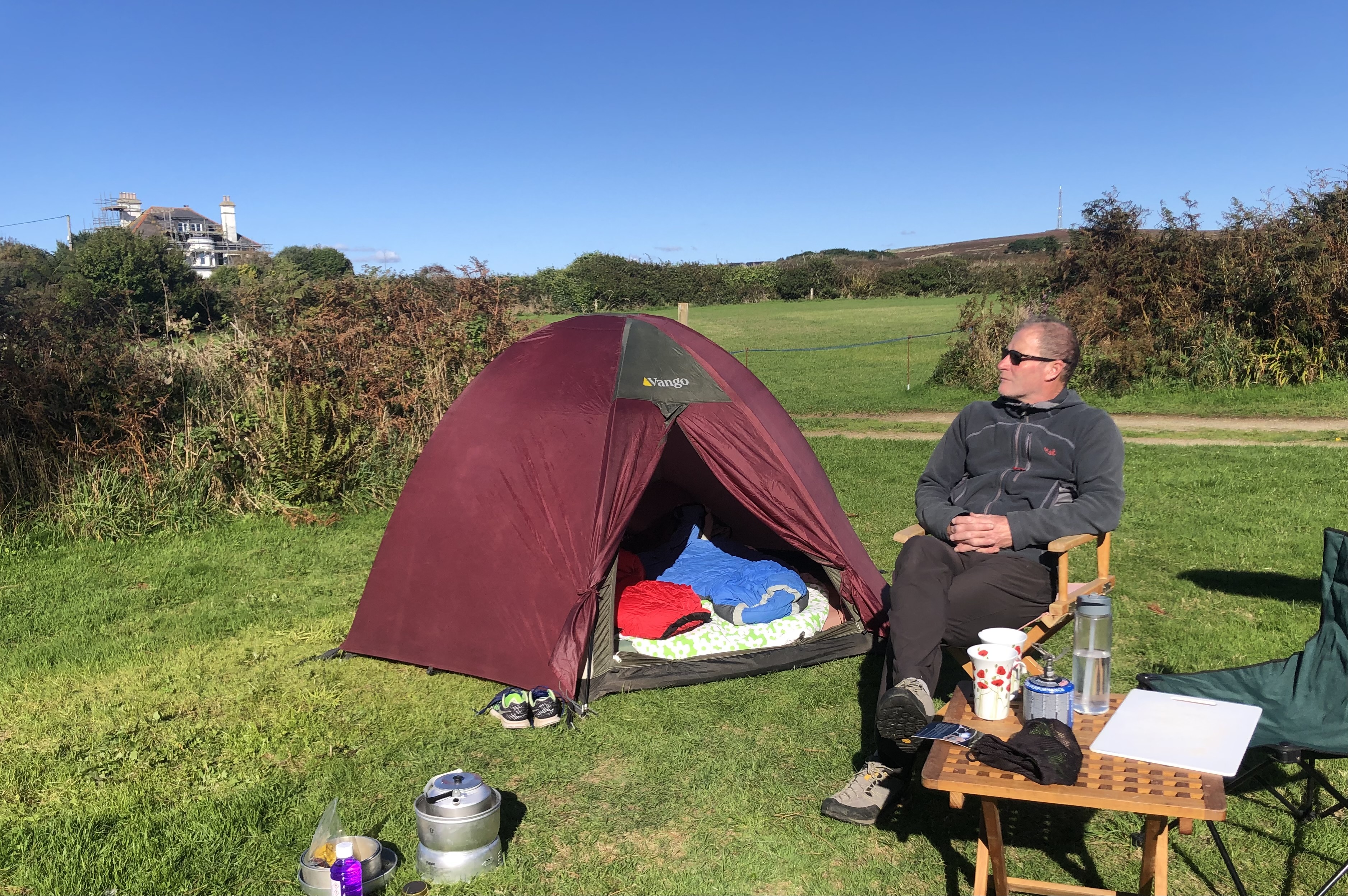 Home for a few nights